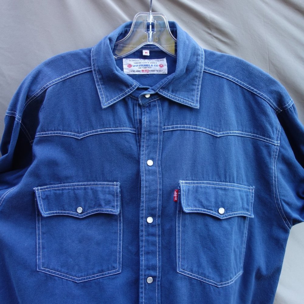 Levi's Western Shirt | Snap, Rare Vintage Med/LRG